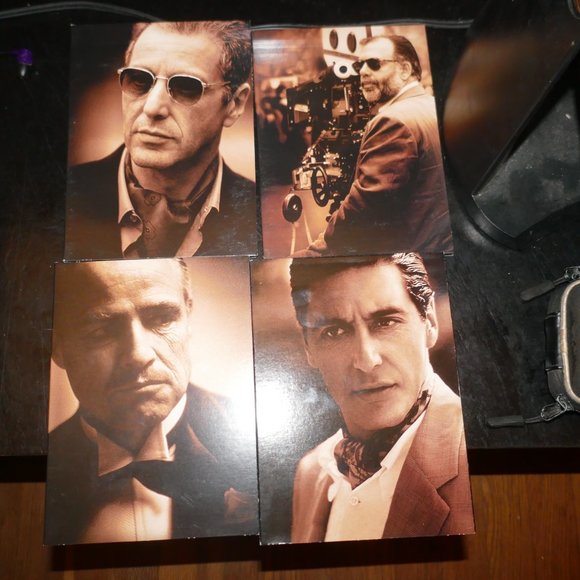 THE GODFATHER DVD COLLECTION 5 DVD SET GODFATHER 1 2 3 AL PACINO BRANDO DINERO - Picture 4 of 6
